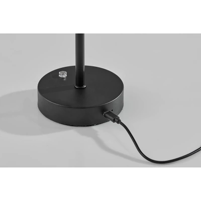 Adesso Tommy Cordless Table Lamp (Includes LED Light Bulb) Black: Modern Desk Lamp, Touch Sensor, 3-Way Dimming, UL Listed, Metal Shade 1 Adesso Tommy Cordless Table Lamp (Includes LED Light Bulb) Black: Modern Desk Lamp, Touch Sensor, 3-Way Dimming, UL Listed, Metal Shade