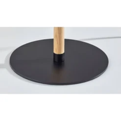 Natural Wood Dylan Desk Lamp Black - Adesso -Adesso GUEST e47acb3e 7b2d 40e6 9588 e22e75f6c150