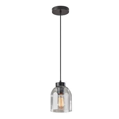 Bristol Pendant Black - Adesso 1 Bristol Pendant Black - Adesso