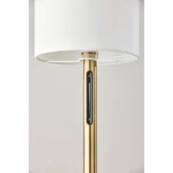 Adesso Matilda Floor Lamp (Includes LED Light Bulb) With Smart Switch Brass: Touch Sensor, Dimmable, Metal Body 3 Adesso Matilda Floor Lamp (Includes LED Light Bulb) With Smart Switch Brass: Touch Sensor, Dimmable, Metal Body -Adesso GUEST f239f724 dc67 45ee bfe4 2b46d124487f
