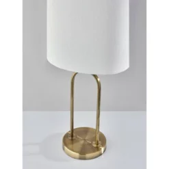 Joey Table Lamp Antique Brass - Adesso -Adesso GUEST f62c37f6 bee6 40c9 b5d1 2840a7c95bb7