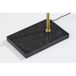 Adesso Cullen Arc Lamp (Includes LED Light Bulb) With Smart Switch Antique Brass: Marble Base, Frosted Diffuser, ETL Listed, Touch Sensor 7 Adesso Cullen Arc Lamp (Includes LED Light Bulb) With Smart Switch Antique Brass: Marble Base, Frosted Diffuser, ETL Listed, Touch Sensor -Adesso GUEST f8d498d6 b63f 4235 81f2 70bbe3f6025b