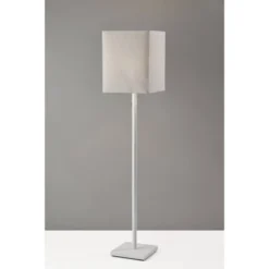 Estelle Floor Lamp Matte White - Adesso 6 Estelle Floor Lamp Matte White - Adesso -Adesso GUEST f9330b04 e1b4 40d9 98b5 e9e48200d3db