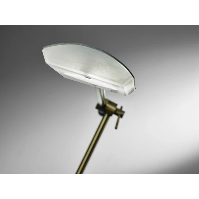 LED Vera Floor Lamp Antique Brass (Includes LED Light Bulb) - Adesso 5 LED Vera Floor Lamp Antique Brass (Includes LED Light Bulb) - Adesso - Image 5