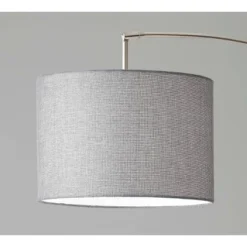 3-Arm Bowery Arc Lamp Brushed Steel - Adesso -Adesso GUEST fc675fd2 8b0d 4013 a215 90a208319c78